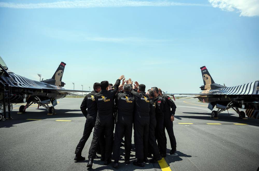 Konya’dan İstanbul’a gökyüzünde Fetih gösterisi 6